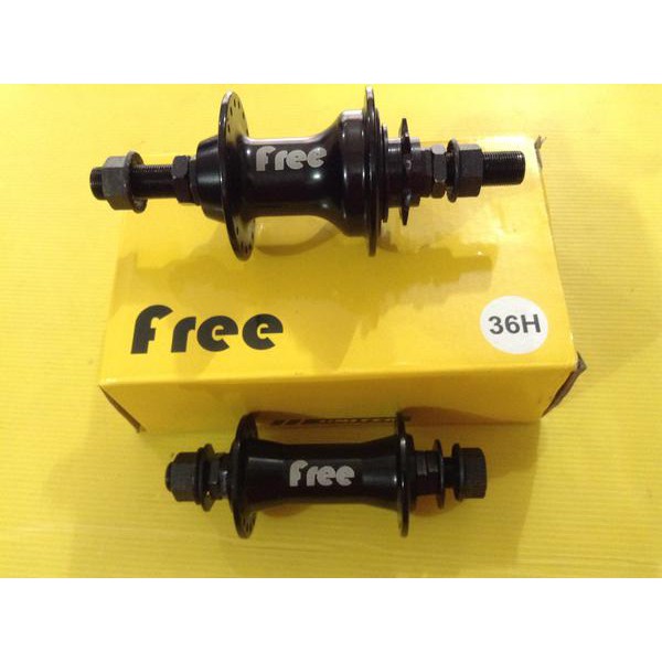 HUB AND FREE HUB BMX UNITED FREE BLACK