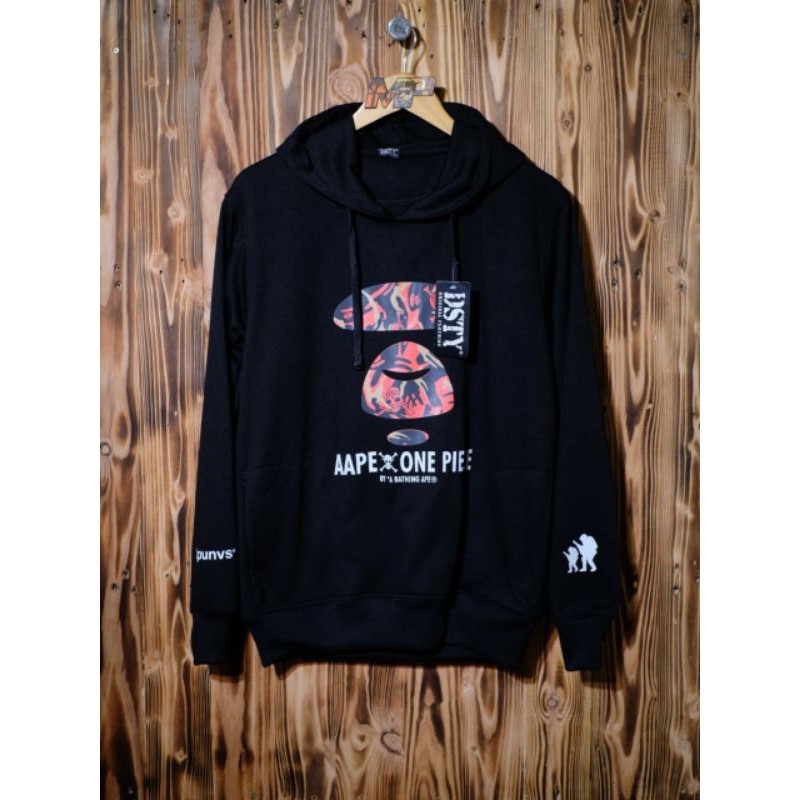 Aape x shop one piece hoodie