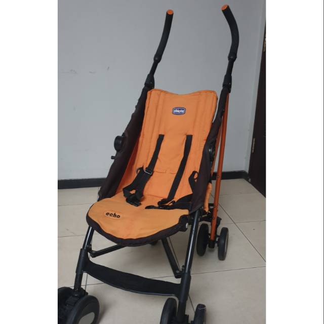 Chicco orange clearance stroller