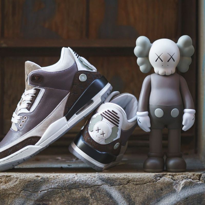 Jordan 3 store x kaws