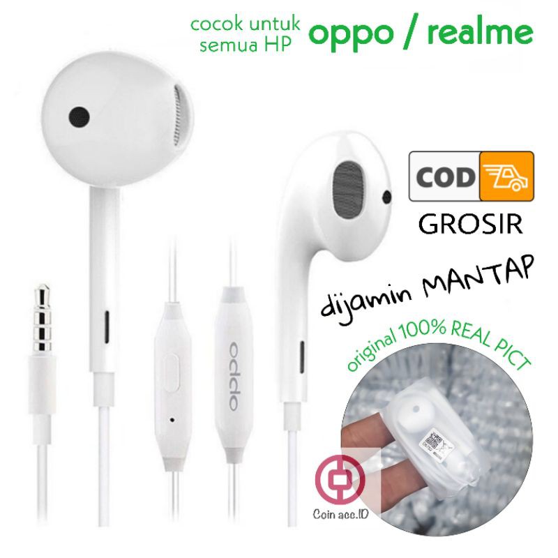 Headset ori oppo discount f11