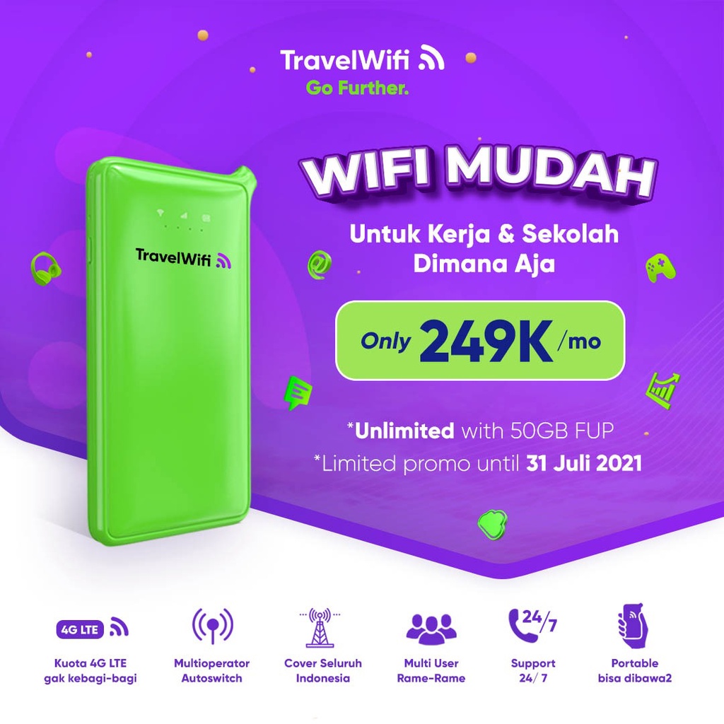 Toko Online TravelWifi ID Official Shop Shopee Indonesia