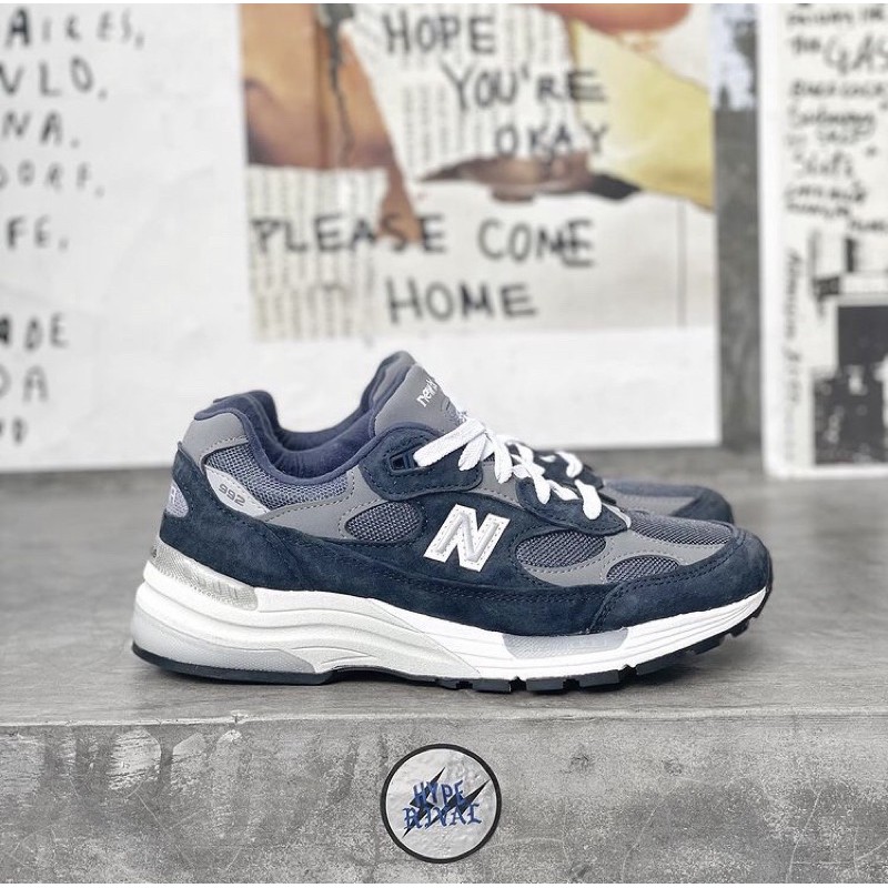 Jual New Balance 992 Navy Original Shopee Indonesia