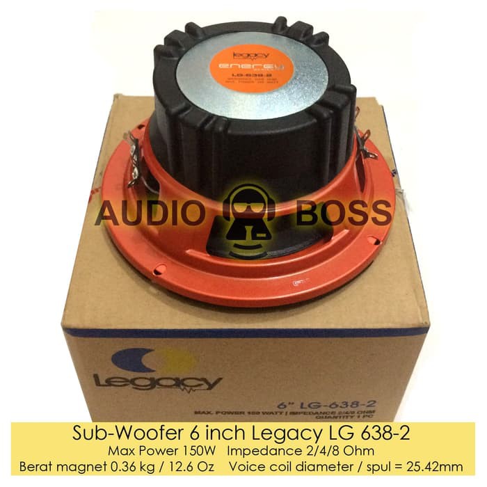 Subwoofer speaker best sale 6 inch