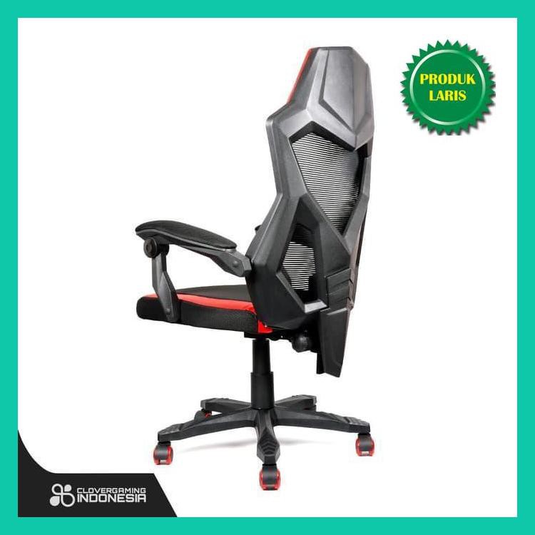 Rexus gaming chair online rgc r50 black red