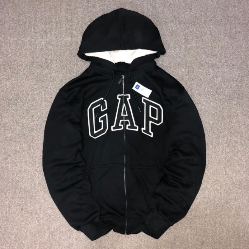 Jaket hoodie online gap