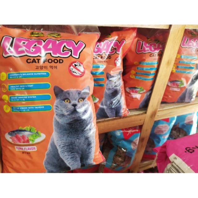 Jual LEGACY CAT FOOD MAKANAN KUCING 1KG Shopee Indonesia