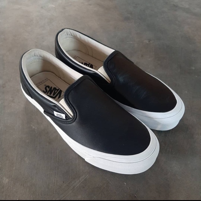 Jual vans outlet leather