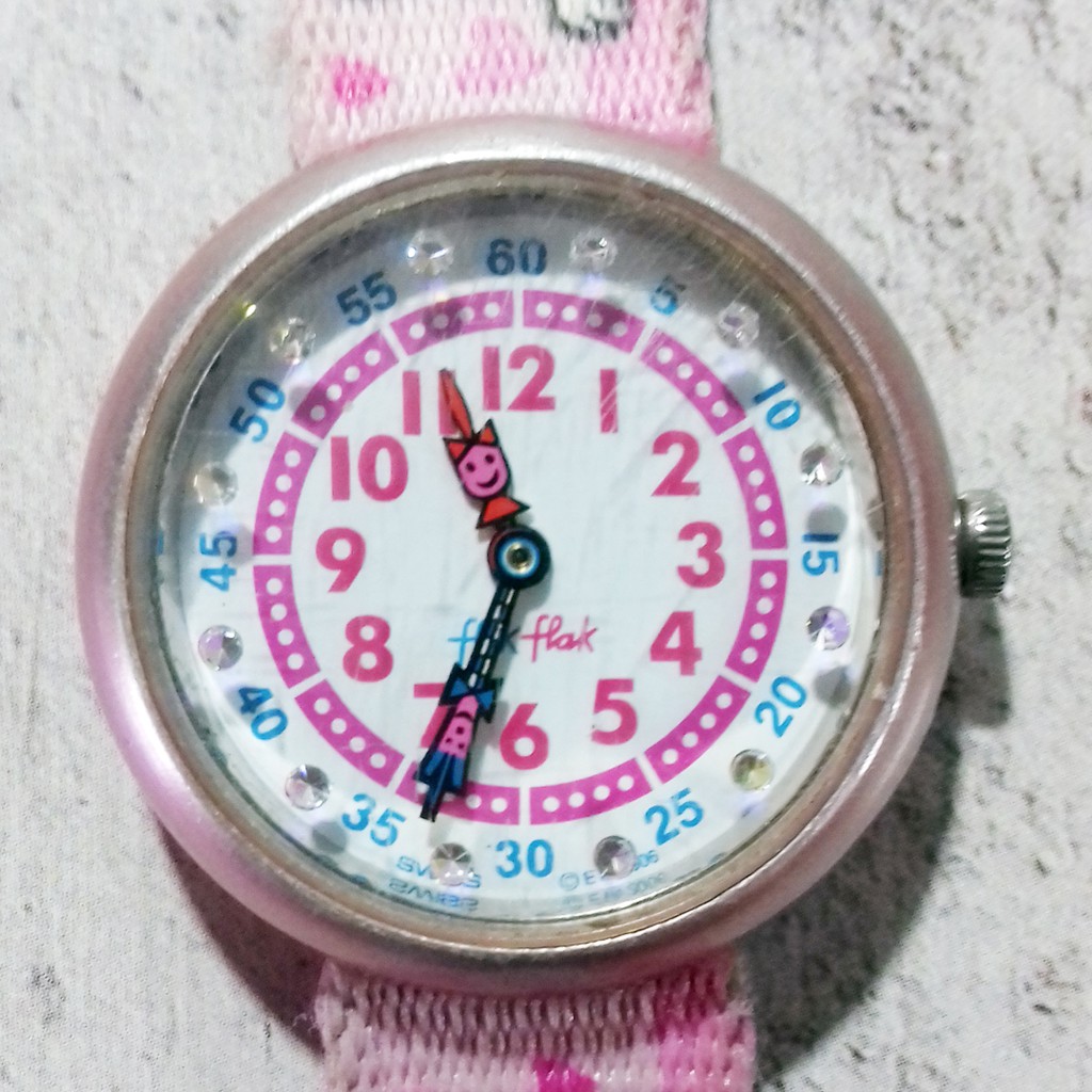 Jam tangan flik flak hot sale