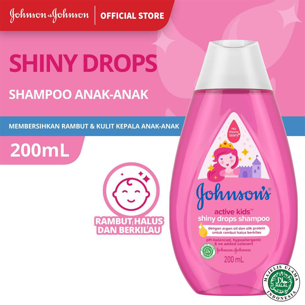 Johnson shampoo shiny store drops