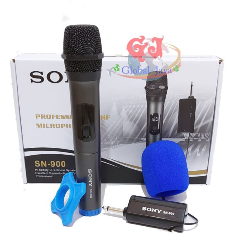 Jual mic wireless sony sn900 mic handle sony sn 900 wireless