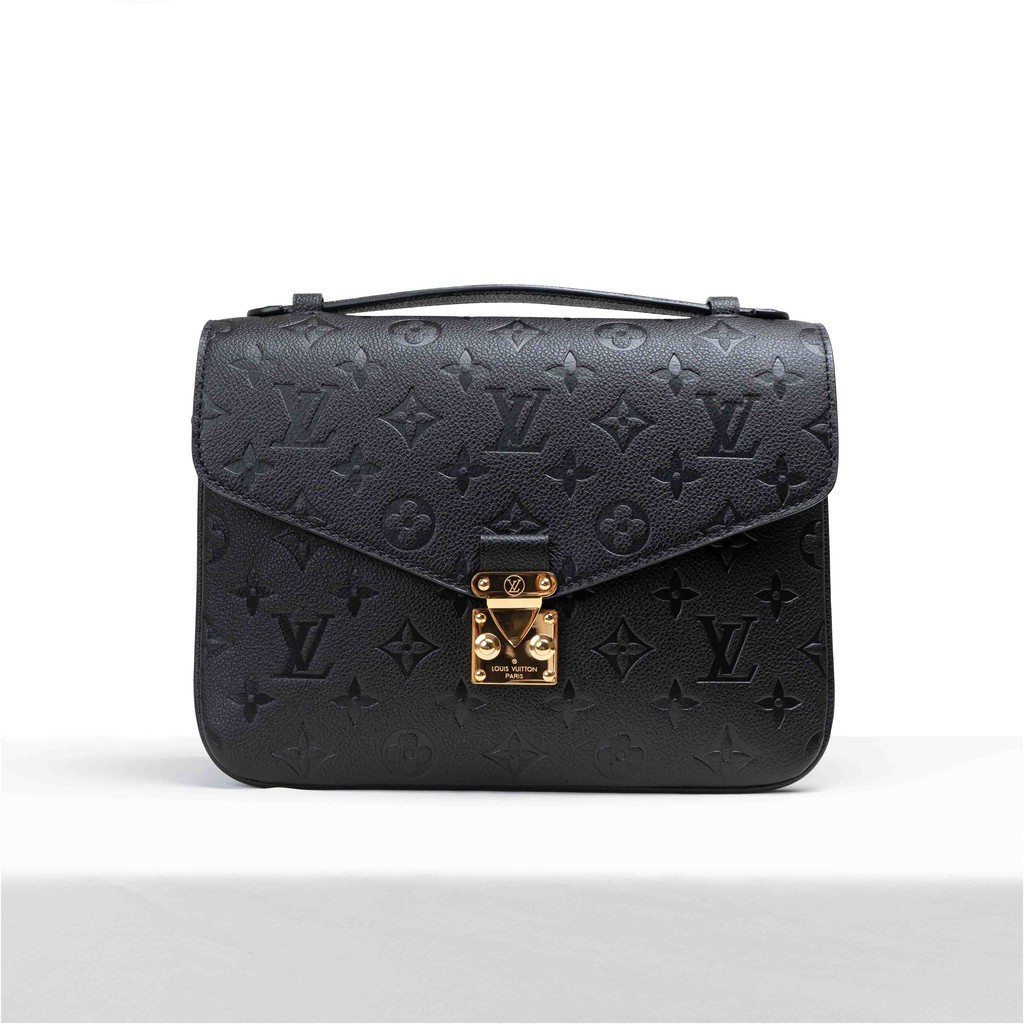 Jual Tas Selempang Wanita Louis Vuitton Pochette Metis Monogram Empreinte  Leather Black 1-1 Ori
