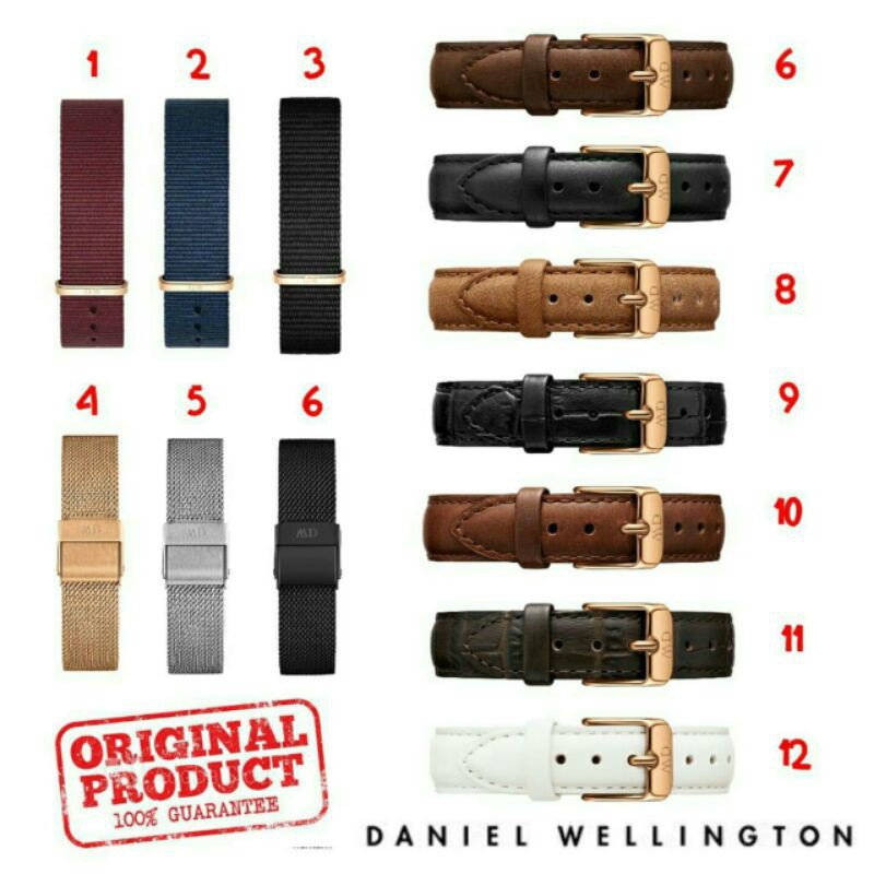 Strap daniel 2024 wellington original