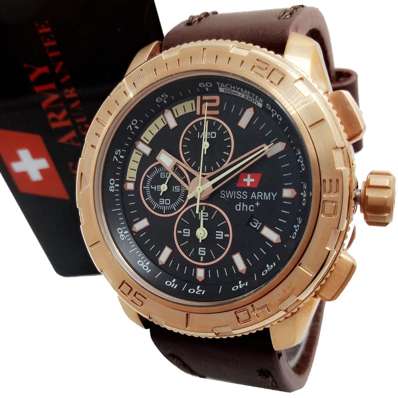 Swiss army clearance gold