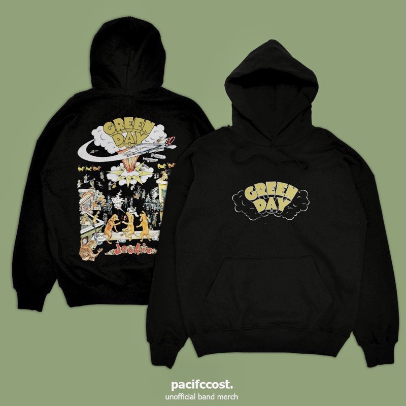 Green day outlet hoodie