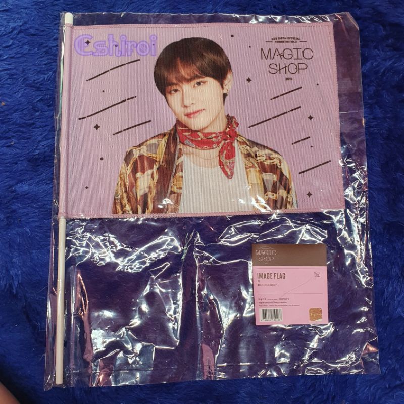 Jual (READY STOCK) BTS Magic Shop Image Flag V Kim Taehyung