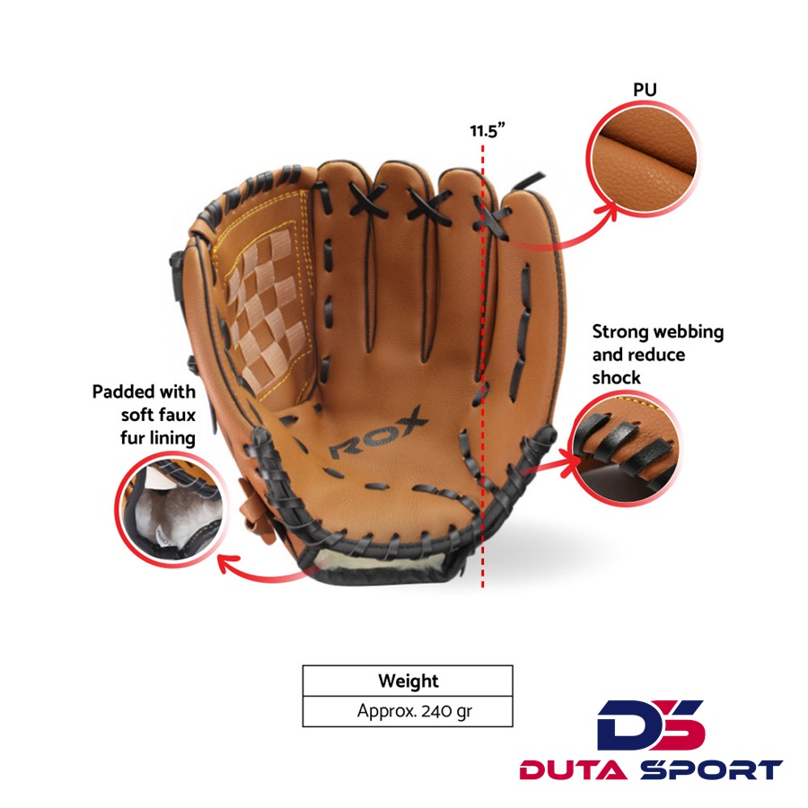 Harga sales glove softball