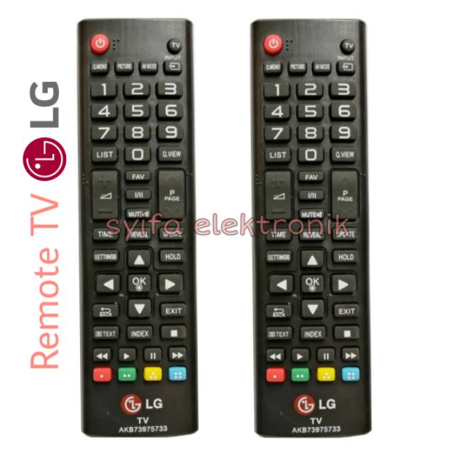 Remot tv deals lg