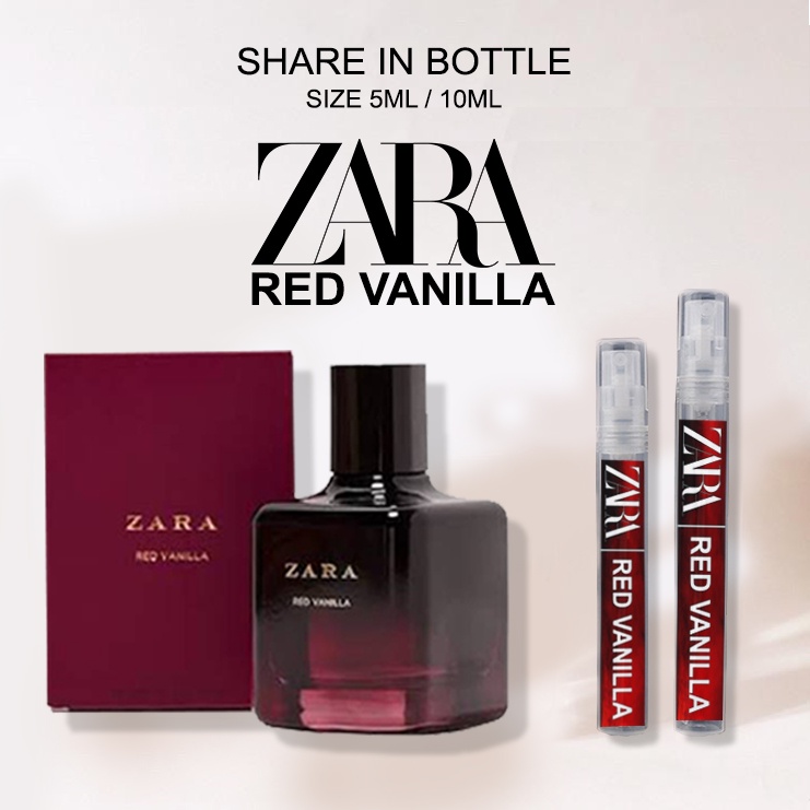 Zara red vanilla 10ml hot sale