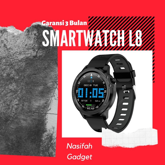 Microwear l8 best sale smartwatch manual