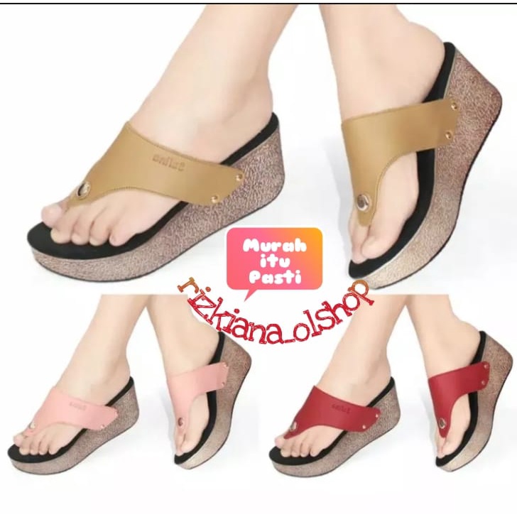 Shopee sandal wanita on sale wedges