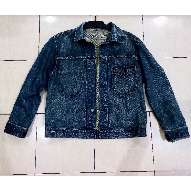 Uniqlo best sale jaket denim