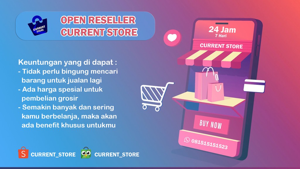 Produk CURRENT_STORE | Shopee Indonesia