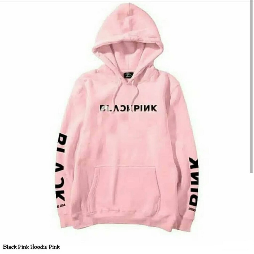 Jaket hoodie sales blackpink