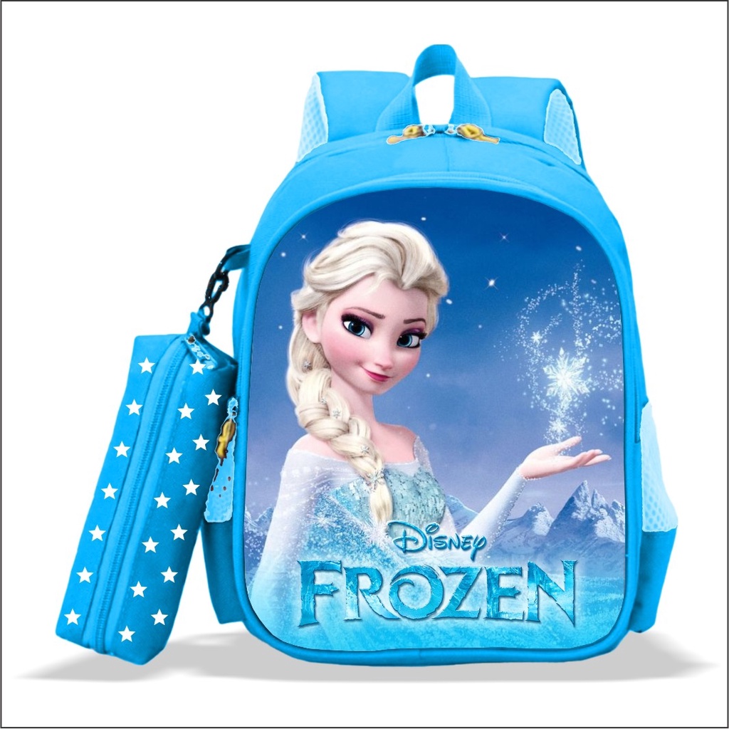 Jual Tas Anak Perempuan Karakter FROZEN ELSA Kualitas PREMIUM 2022