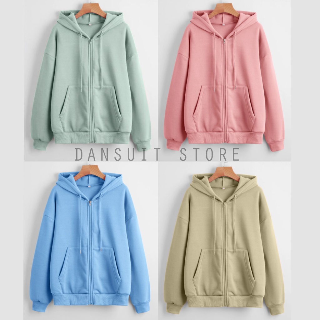 Jaket hot sale hoodie shopee