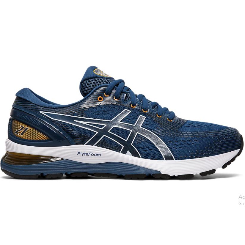 Asics nimbus clearance 21 mako blue