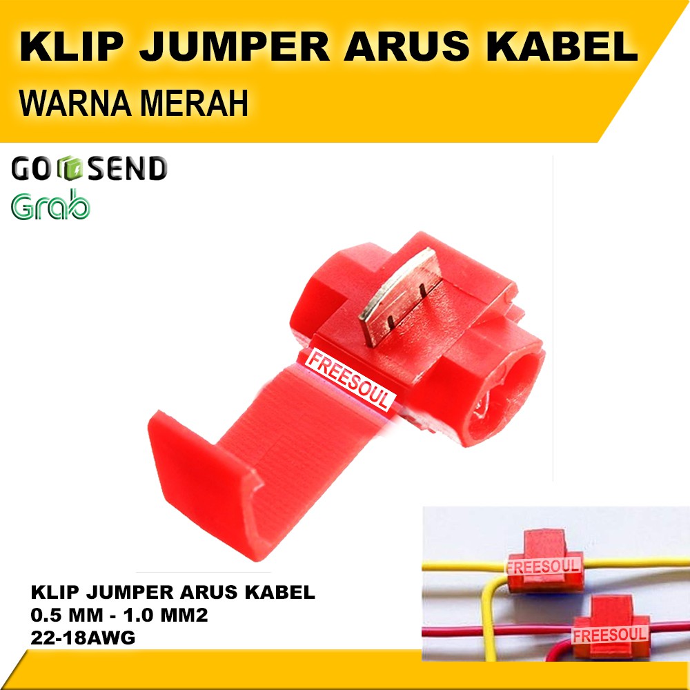 Jual Klip Jumper Kabel - Klip Arus Kabel Universal - Quick Connector