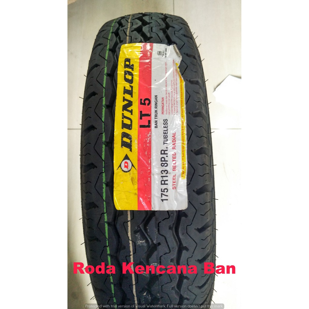 Jual Ban Mobil Dunlop LT5 175 R13 8PR Grandmax Pickup T120SS Caryy