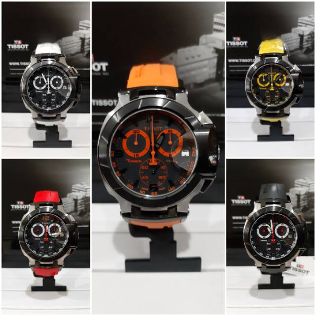 Jual Tissot T Race Chronograph Gent T 048.417.27.057 Shopee