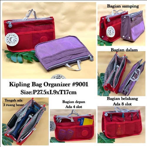 Kipling bag online organizer