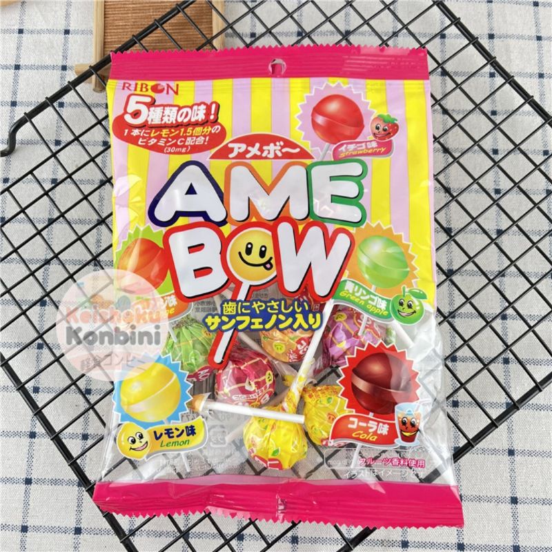 Jual Japanesse sweet ribon ame bow lollypop candy / permen jepang