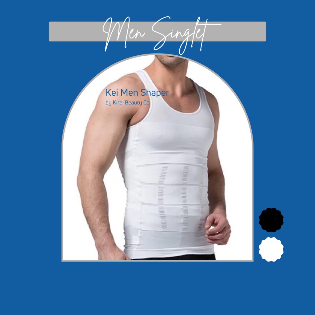 Slim N Lift - Nylon Slimming Vest For Men