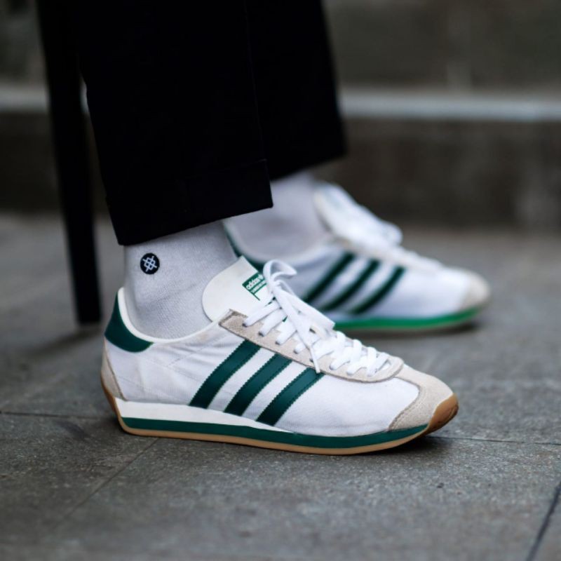 Adidas country clearance white