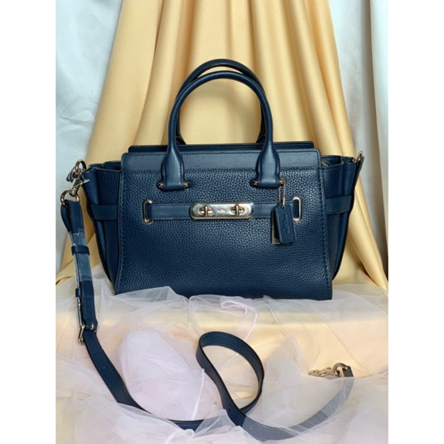 Coach swagger navy shop