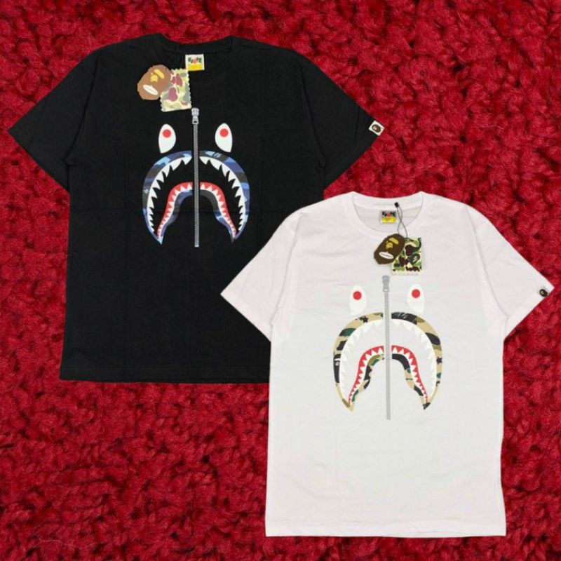 Kaos bape best sale shark original