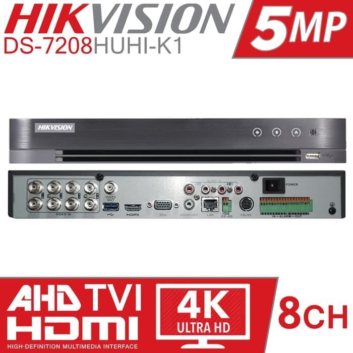 Jual dvr sale hikvision 8 channel