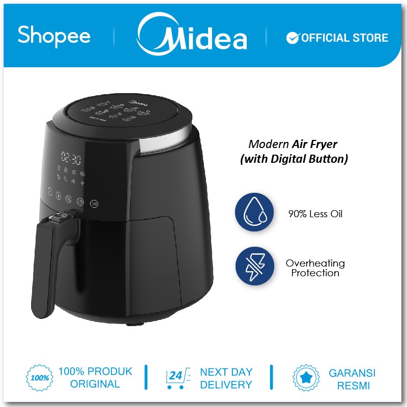 Midea 4.7L Air Fryer - 1500W