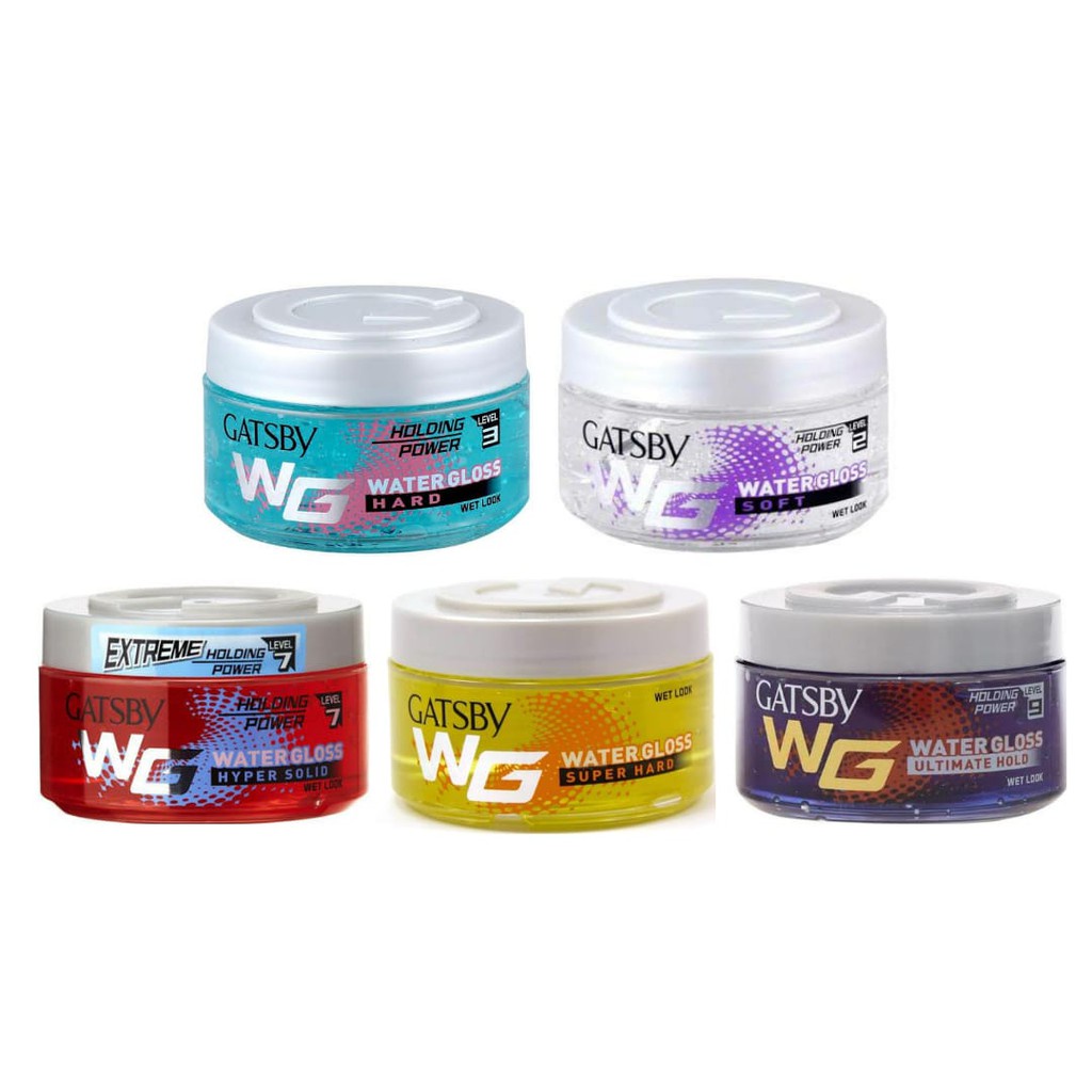 Gatsby wet look deals gel