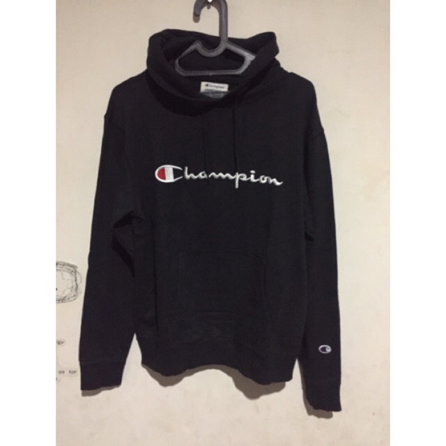 Harga hoodie discount champion original black