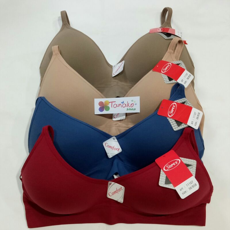 Jual Sorex Seamless Bra Size 38/85B