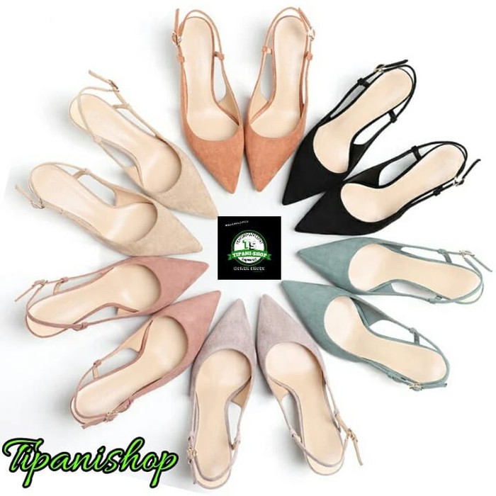 Sepatu on sale heels shopee