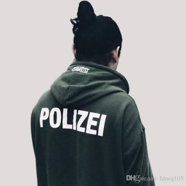 Polizei hot sale vetements hoodie