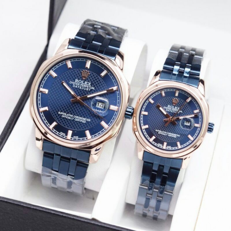 Jam rolex couple original new arrivals