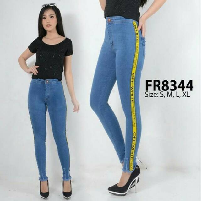 White Oak Cone Denim - Blue Jeans, Fesyen Wanita, Pakaian Wanita