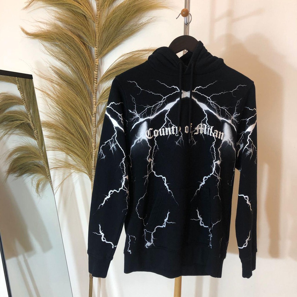 Marcelo burlon top lightning hoodie